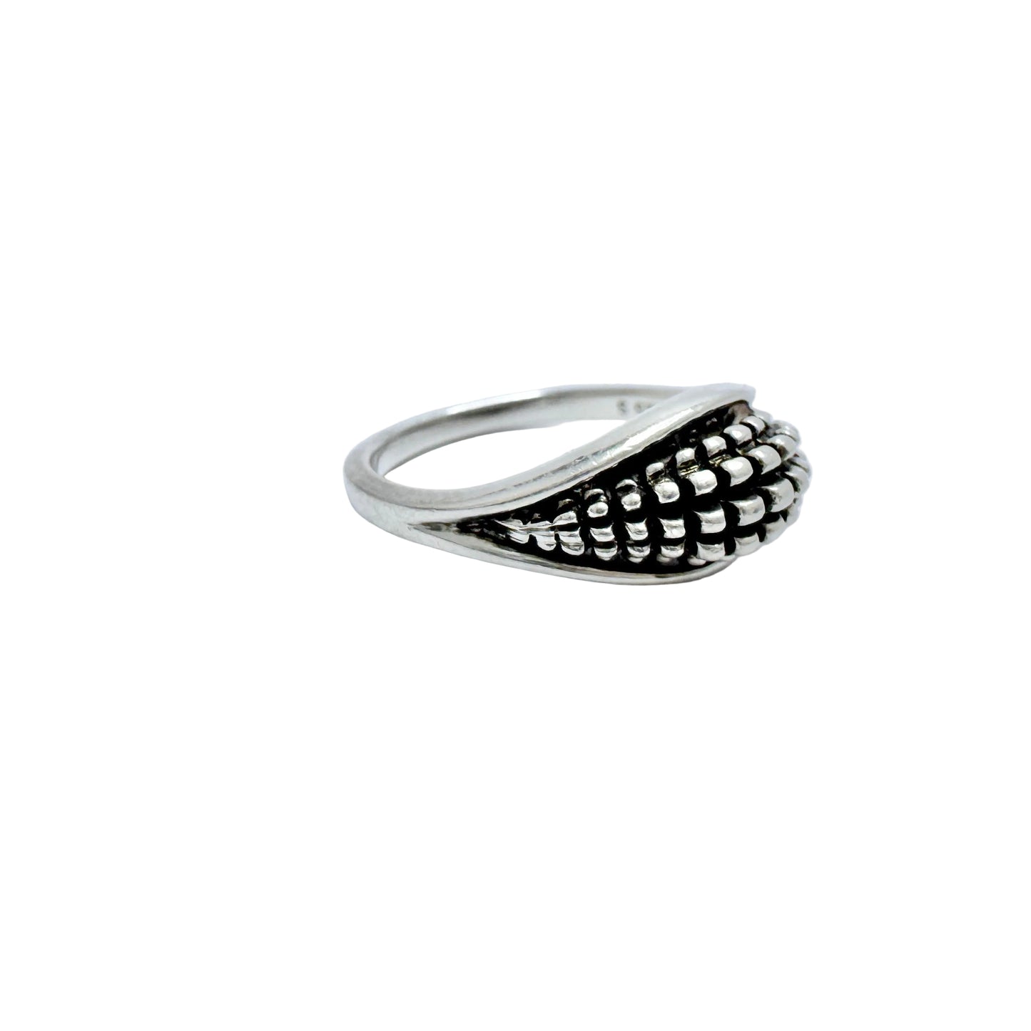 Lene Munthe for Georg Jensen, Denmark. Vintage Sterling Silver Ring.