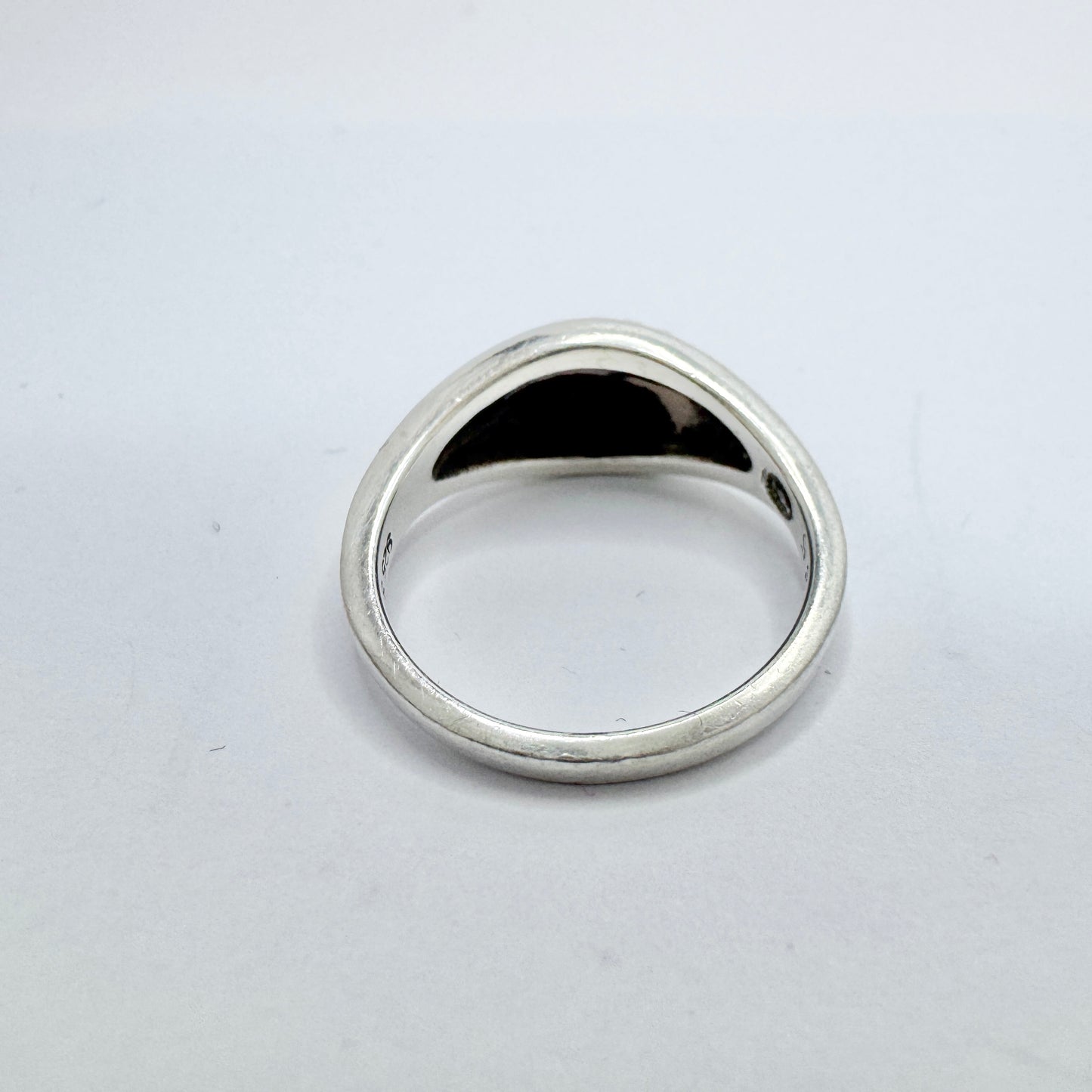 Lene Munthe for Georg Jensen, Denmark. Vintage Sterling Silver Ring.