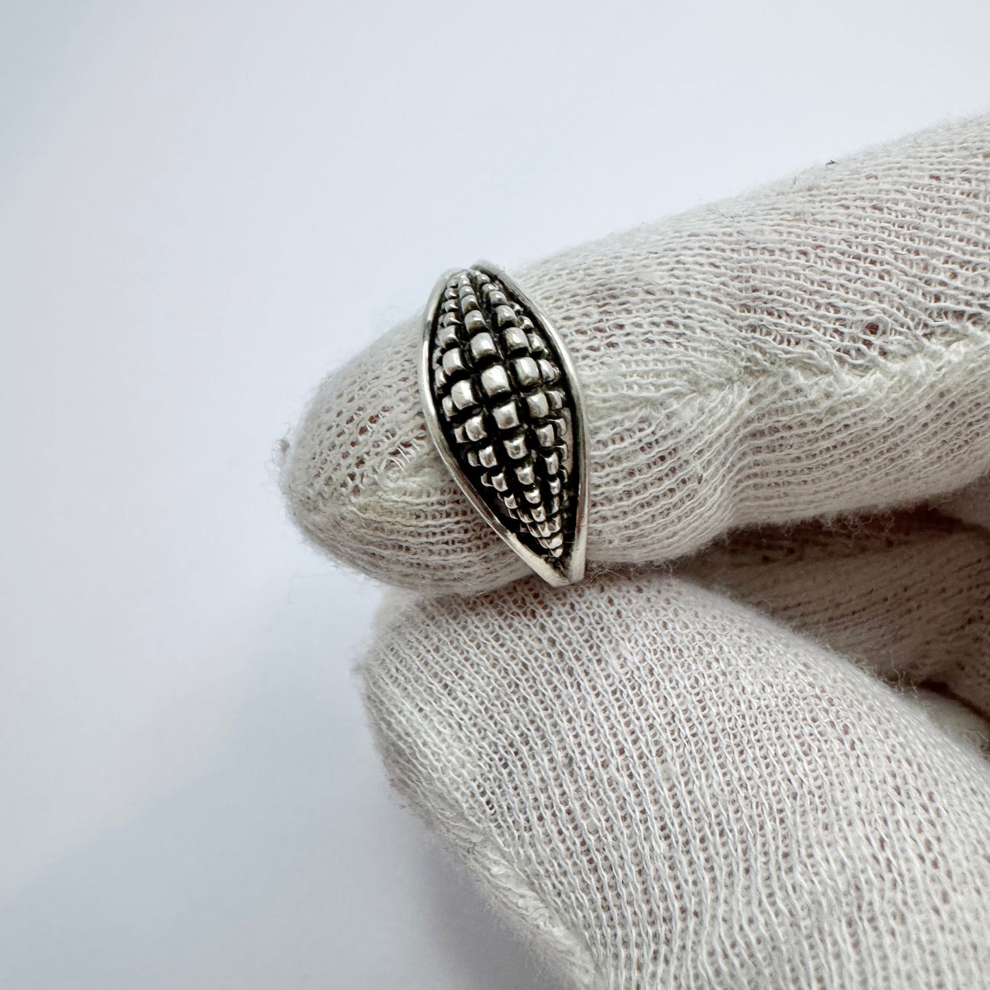Lene Munthe for Georg Jensen, Denmark. Vintage Sterling Silver Ring.
