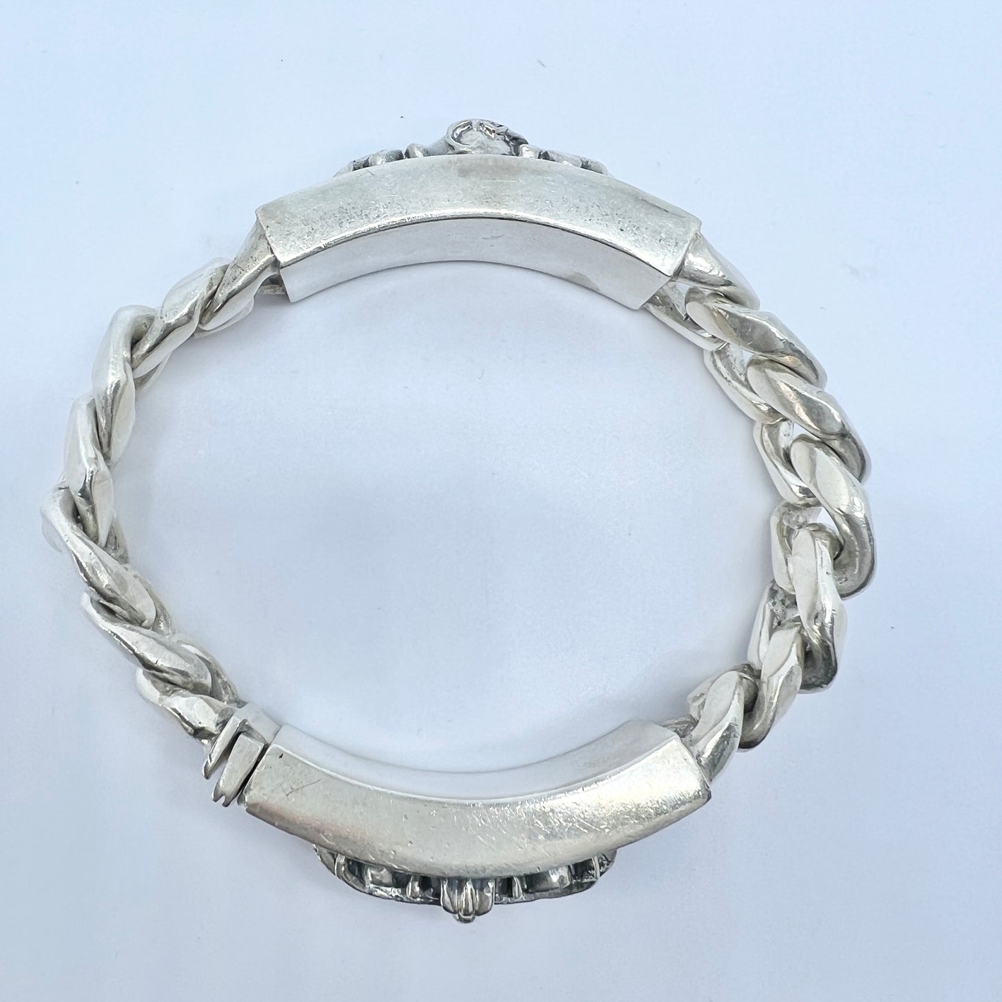 Massive Vintage Sterling Silver Bracelet. 5oz / 143gram