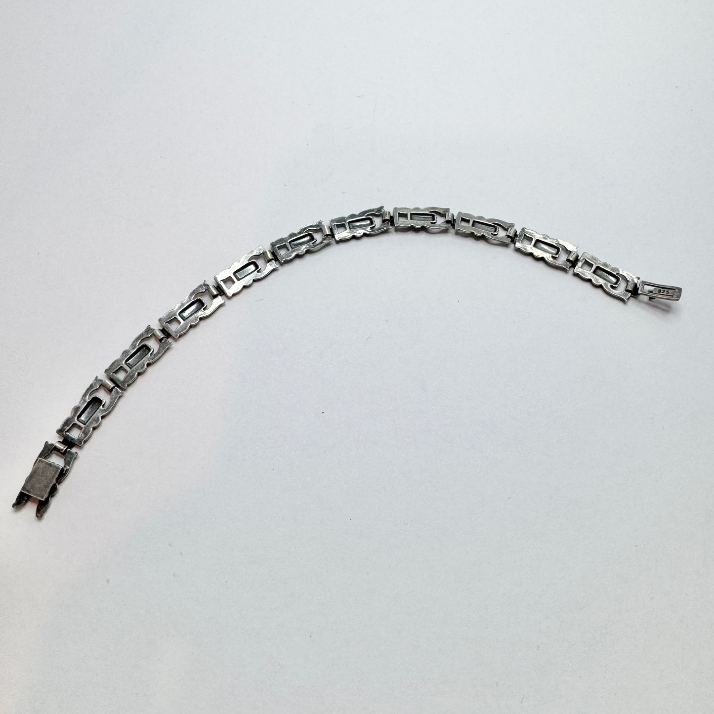 Vintage c 1950s. Sterling Silver Bracelet.