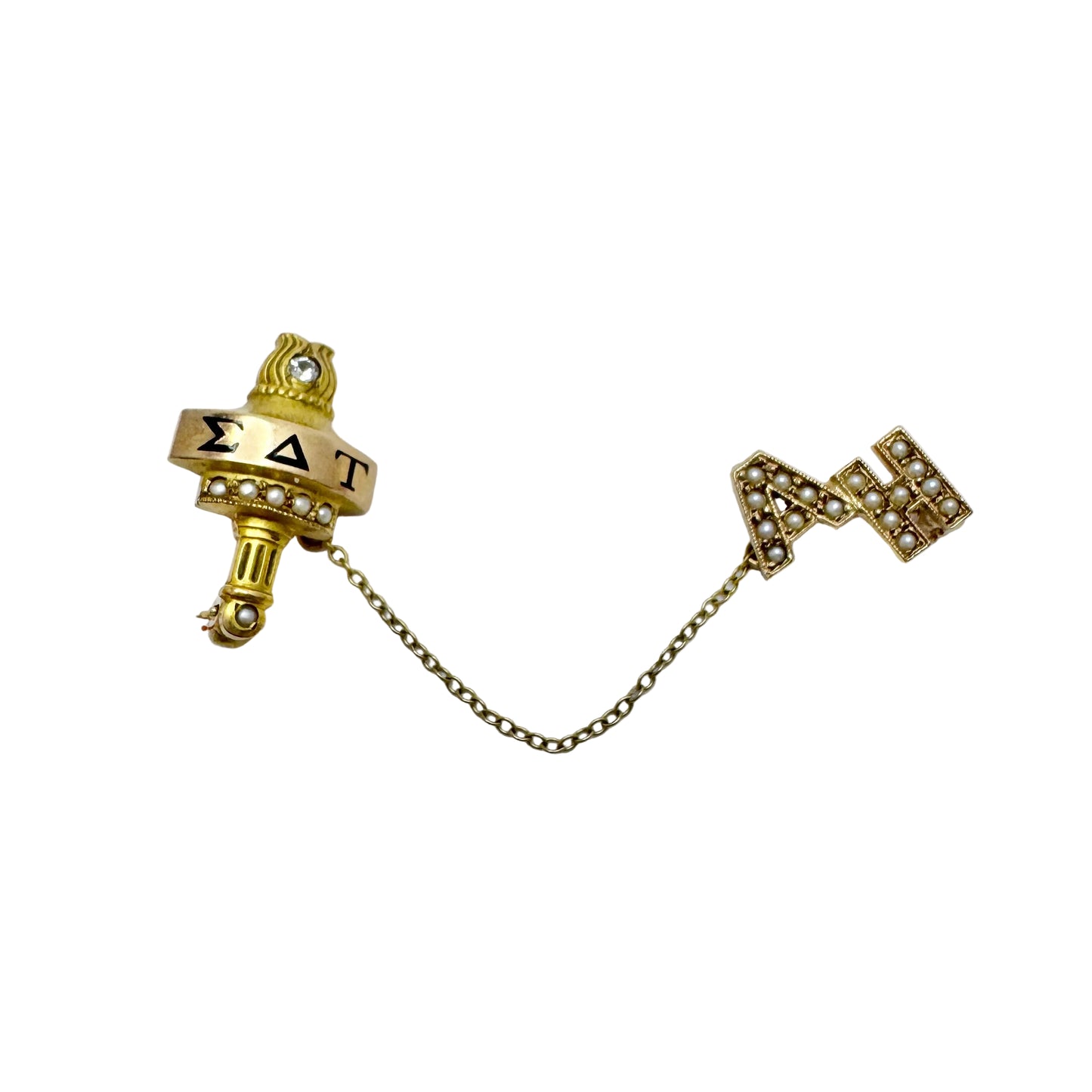 Vintage 1967 Fraternity Pin in 10k Gold