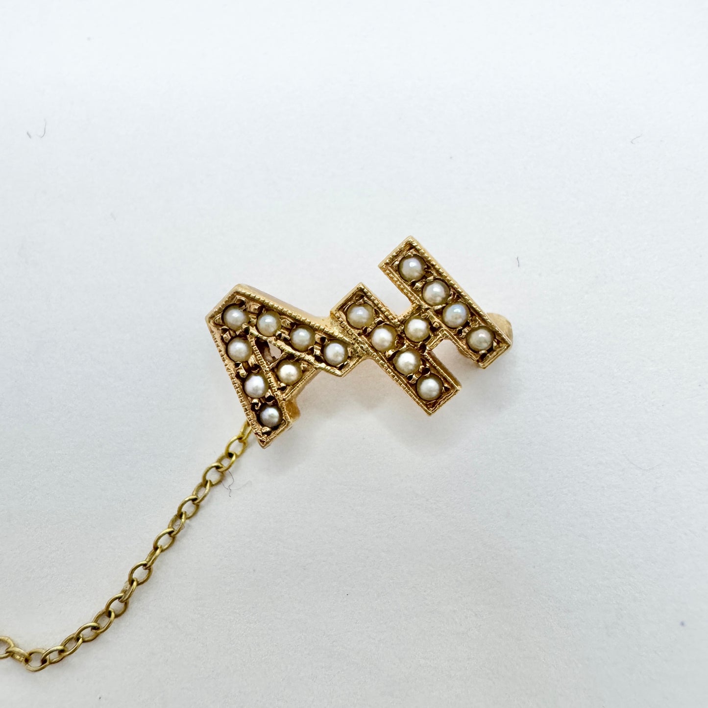 Vintage 1967 Fraternity Pin in 10k Gold