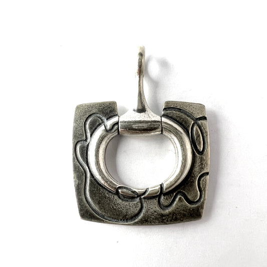 Kalevala Koru, Finland. Vintage Sterling Silver Pendant.