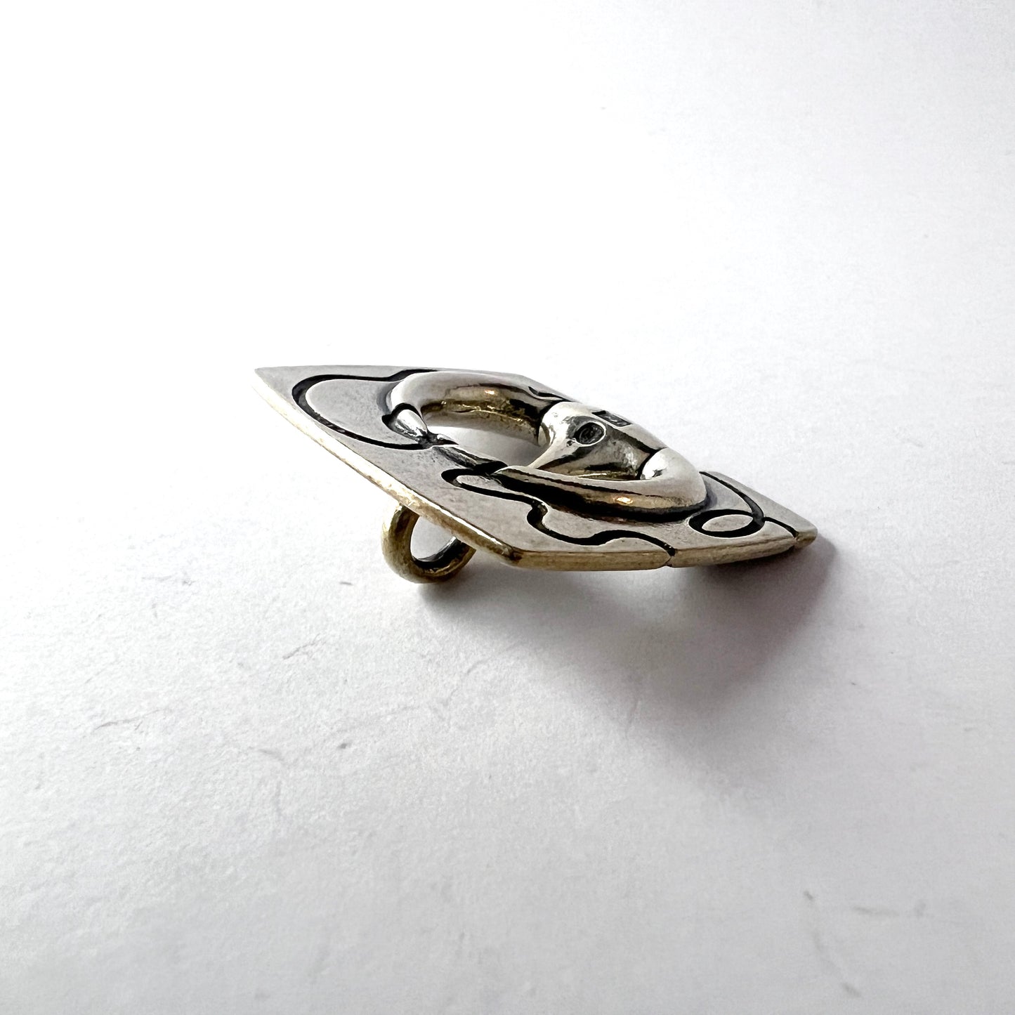 Kalevala Koru, Finland. Vintage Sterling Silver Pendant.