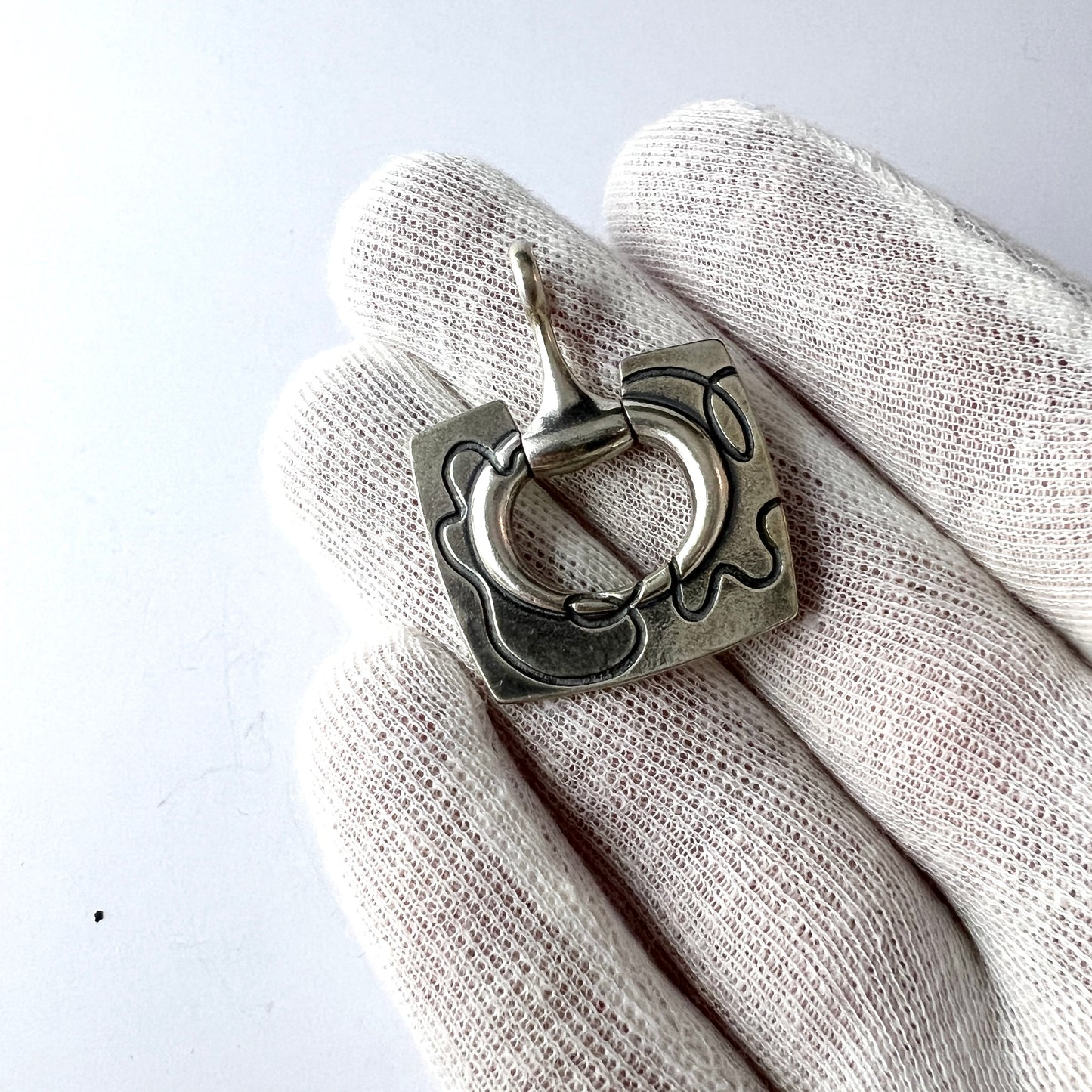 Kalevala Koru, Finland. Vintage Sterling Silver Pendant.