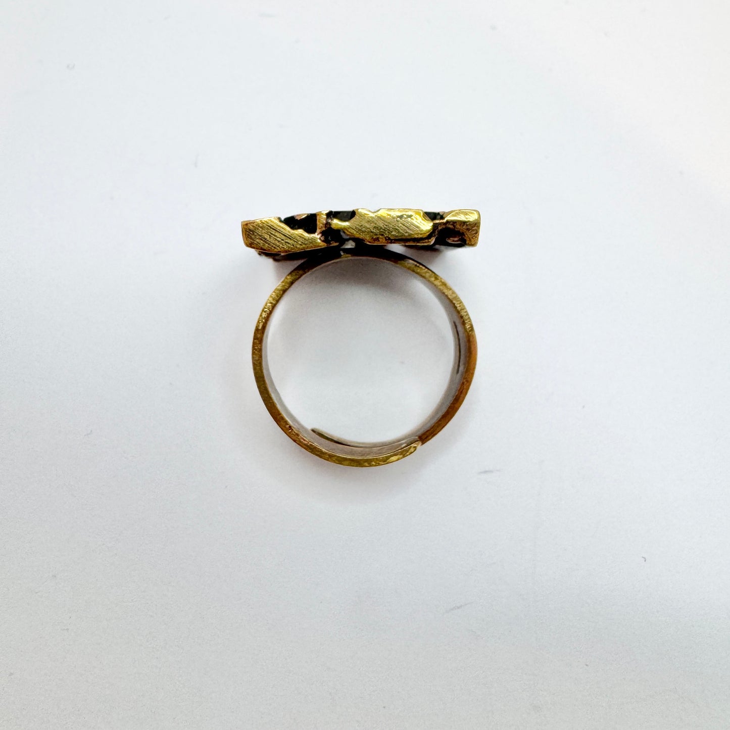 Jorma Laine, Finland. Vintage Bronze Ring.