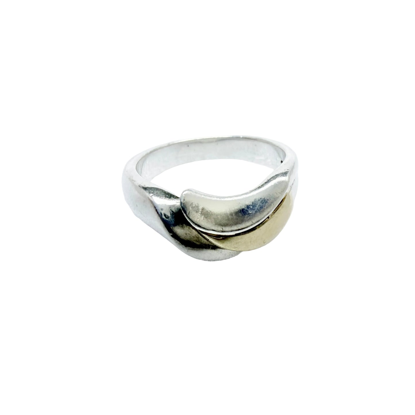 Jens J.Aagaard, Denmark. Vintage Sterling Silver Unisex Ring.