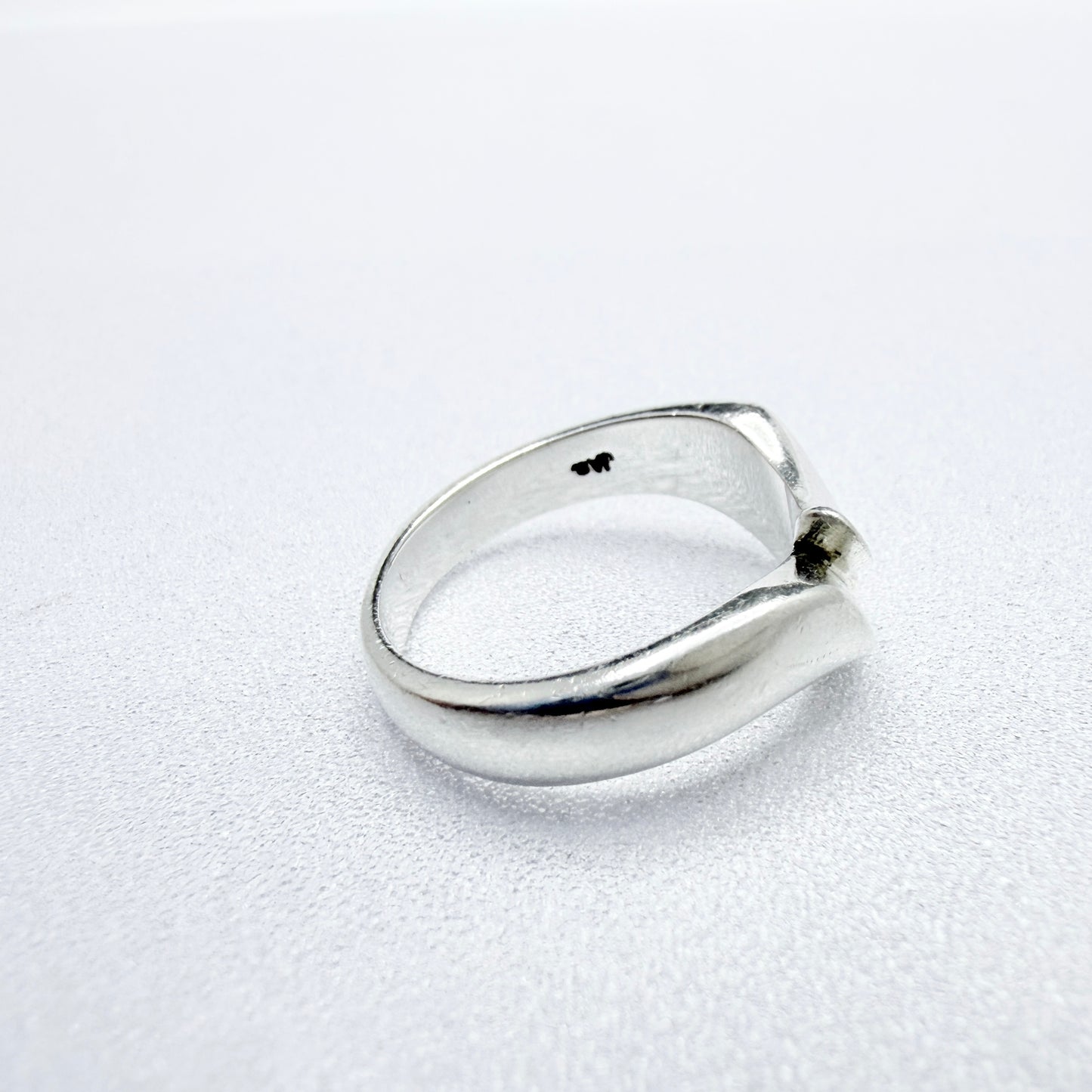 Jens J.Aagaard, Denmark. Vintage Sterling Silver Unisex Ring.