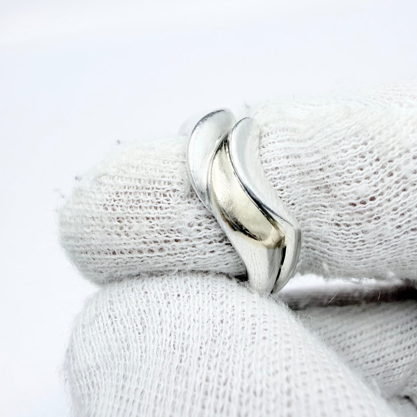 Jens J.Aagaard, Denmark. Vintage Sterling Silver Unisex Ring.
