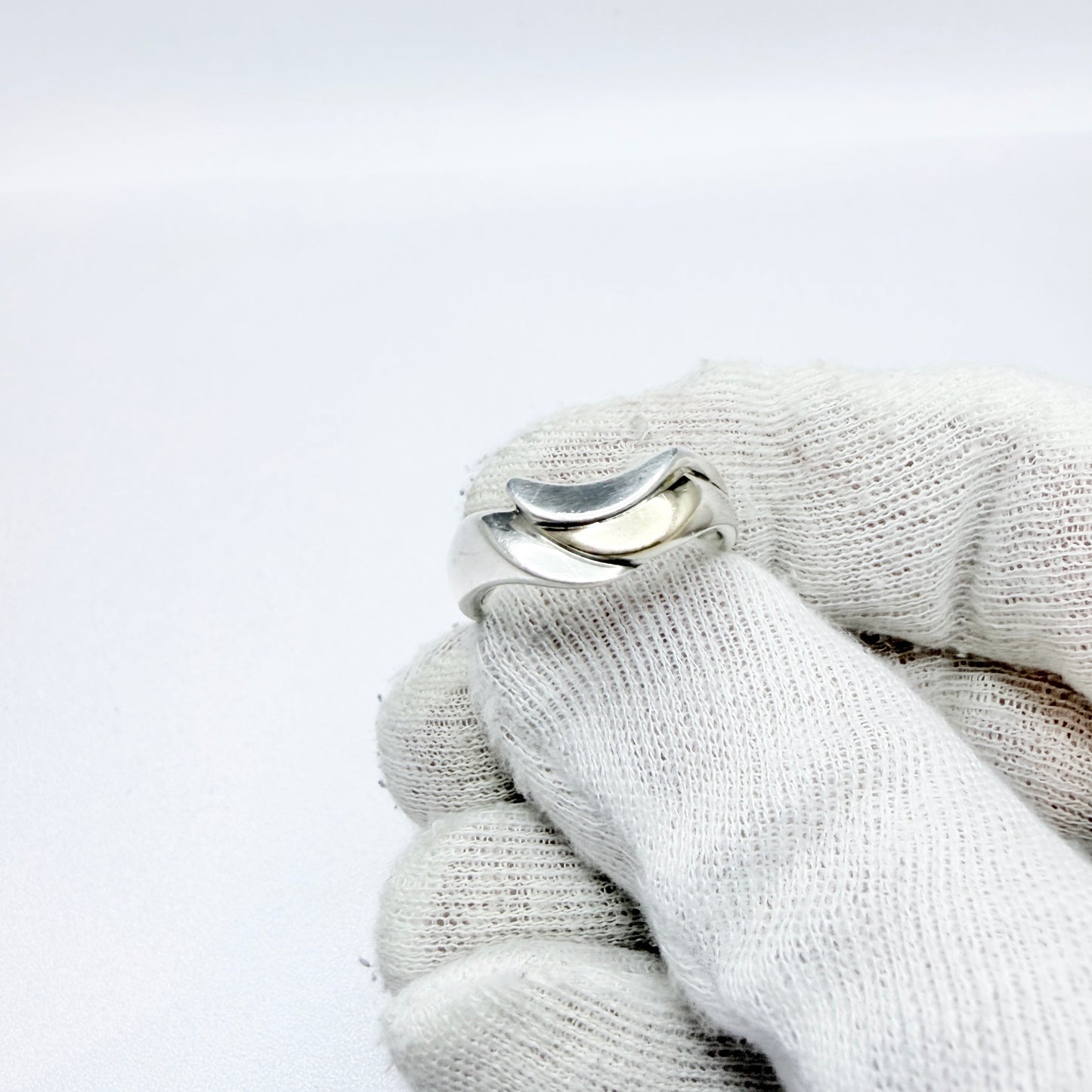 Jens J.Aagaard, Denmark. Vintage Sterling Silver Unisex Ring.