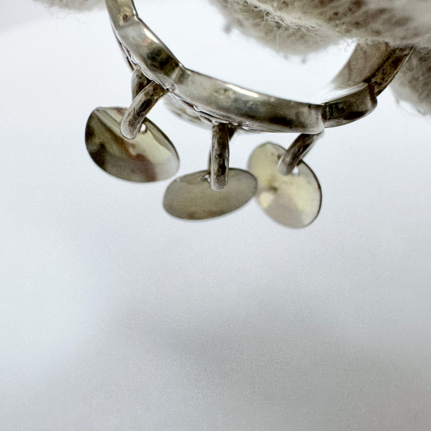 Sylvsmidja, Norway. Vintage Sterling Silver Tradtional Sami Laplander Ring.