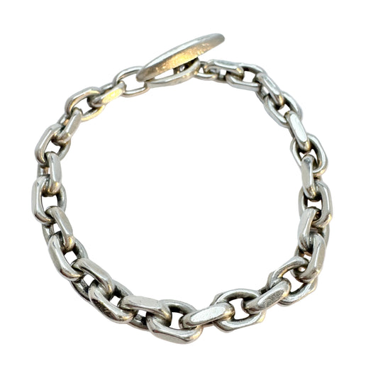 Denmark ca 1960. Vintage Sterling Silver Bracelet.