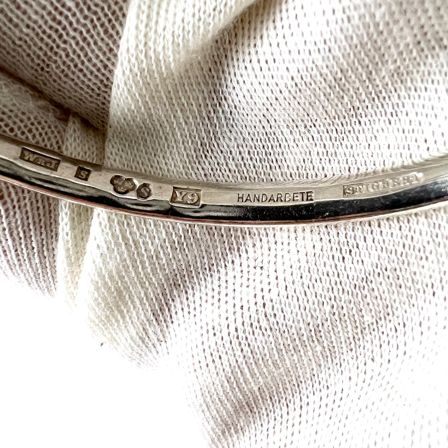 Waldemar Jonsson / Ateljé Stigbert, Sweden 1973 Sterling Silver Bracelet.