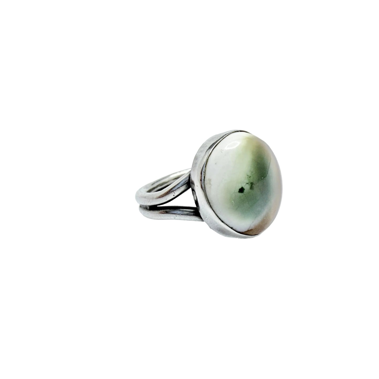 Art & Crafts Solid Silver Operculum Ring.