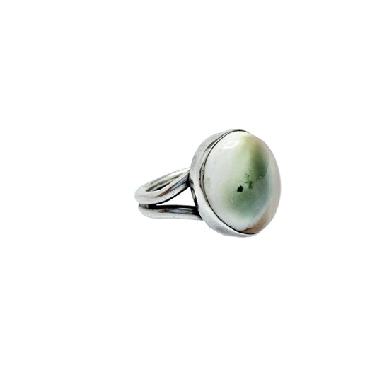 Art & Crafts Solid Silver Operculum Ring.