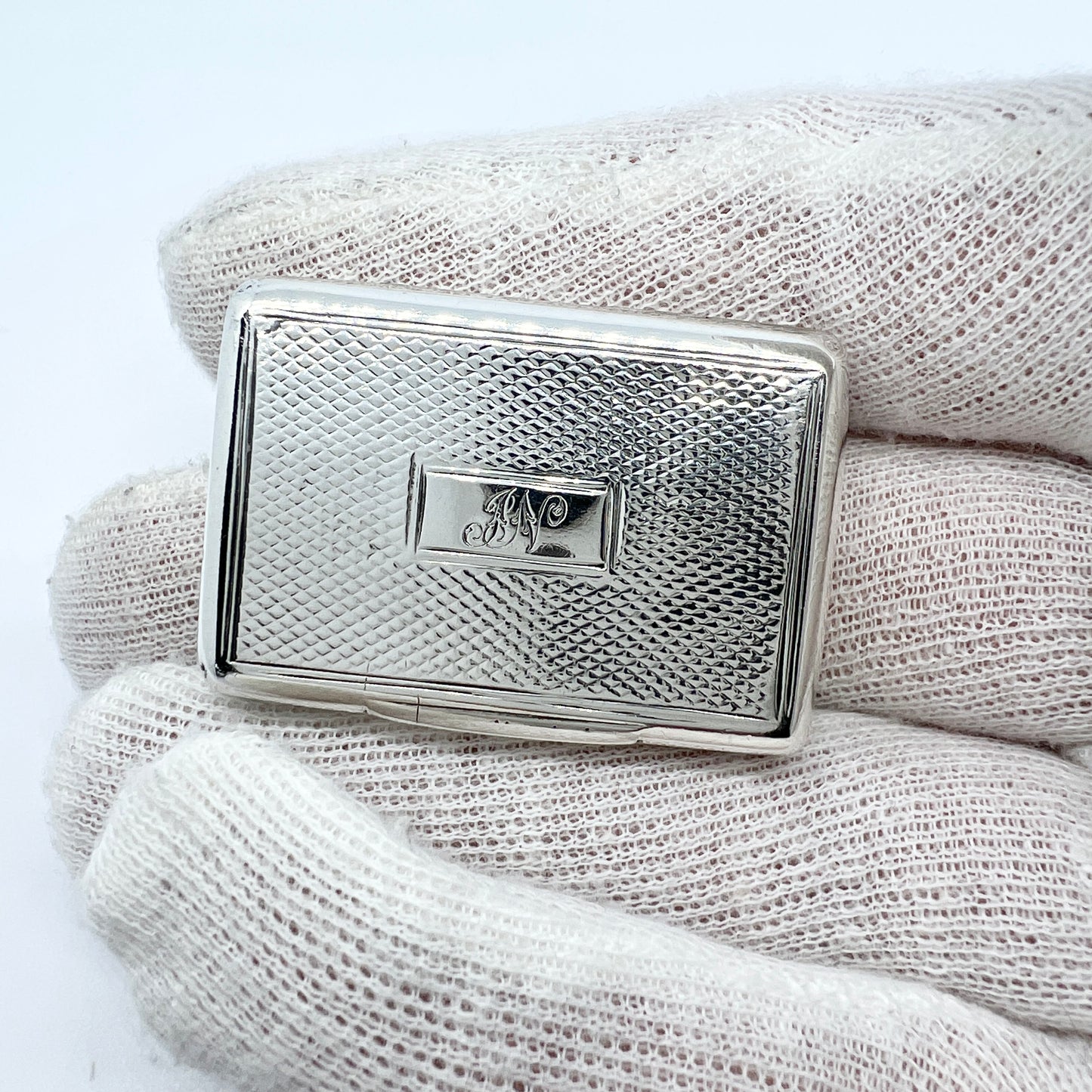 Thomas Lawrence, Birmingham 1836. Antique Sterling Silver Vinaigrette Box.