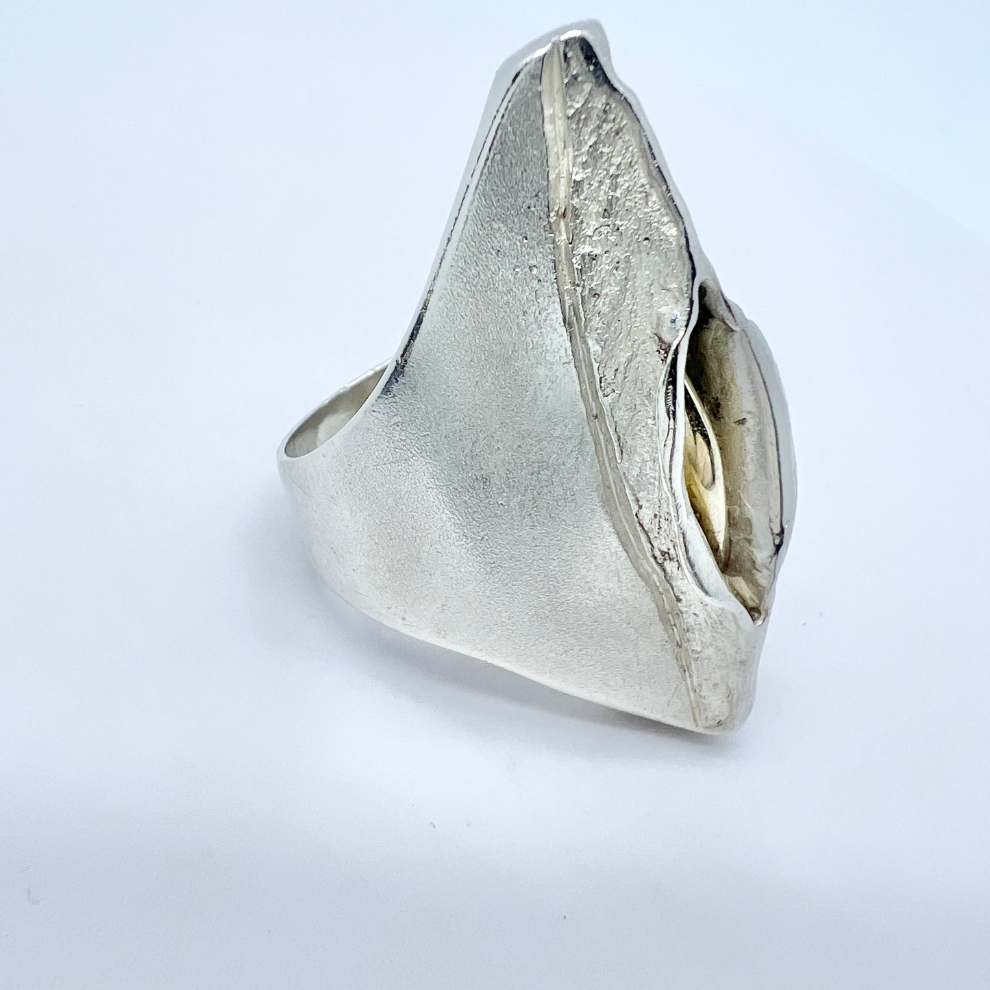 Margit E Collections, Denmark. Vintage Sterling Silver Ring.