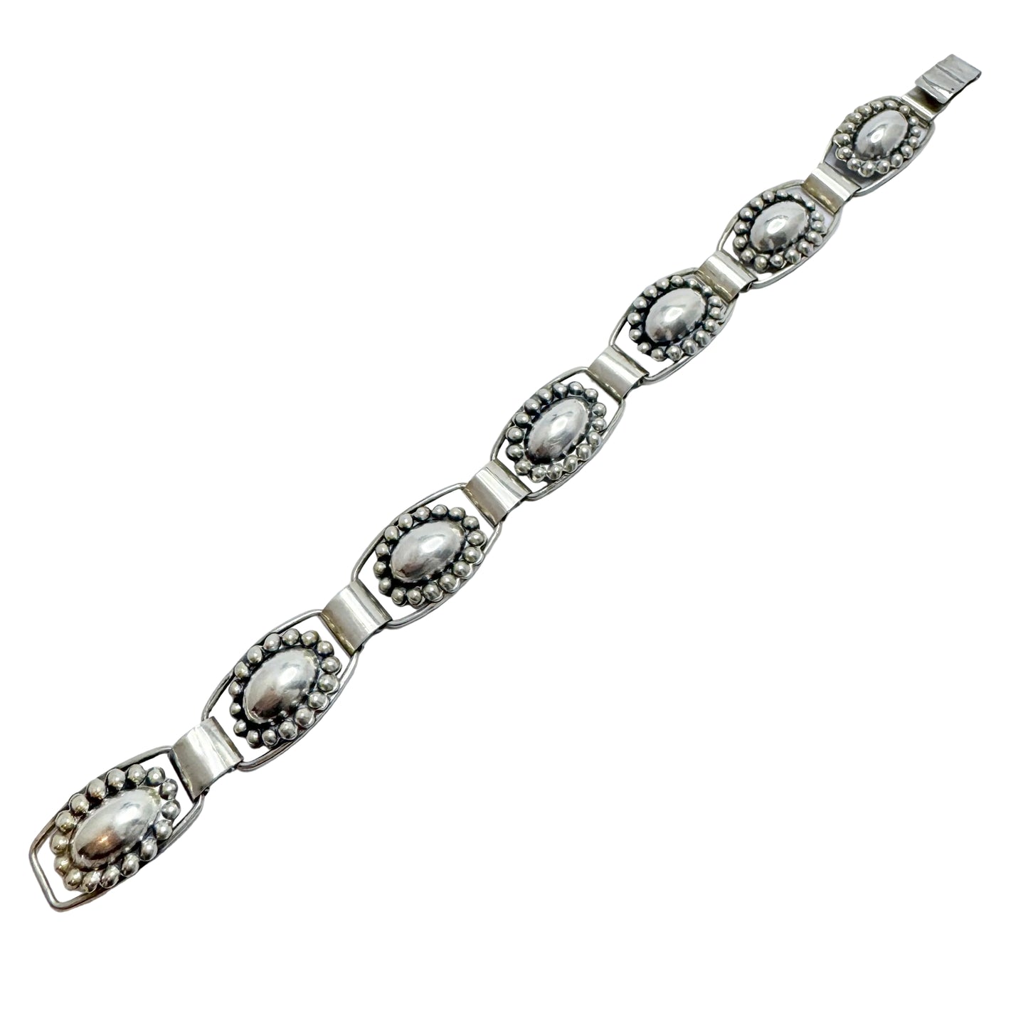 Pinco, Sweden 1953. Vintage Solid Silver Bracelet.