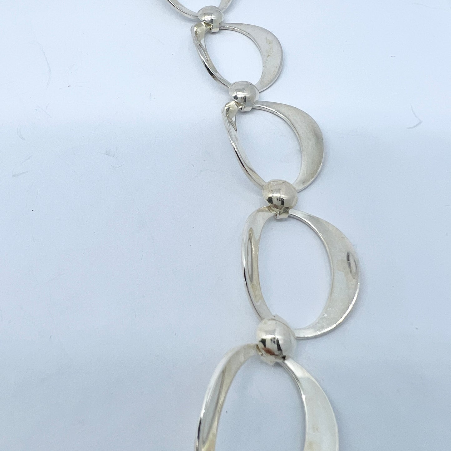 Alton, Sweden year 1970. Vintage Sterling Silver Necklace.