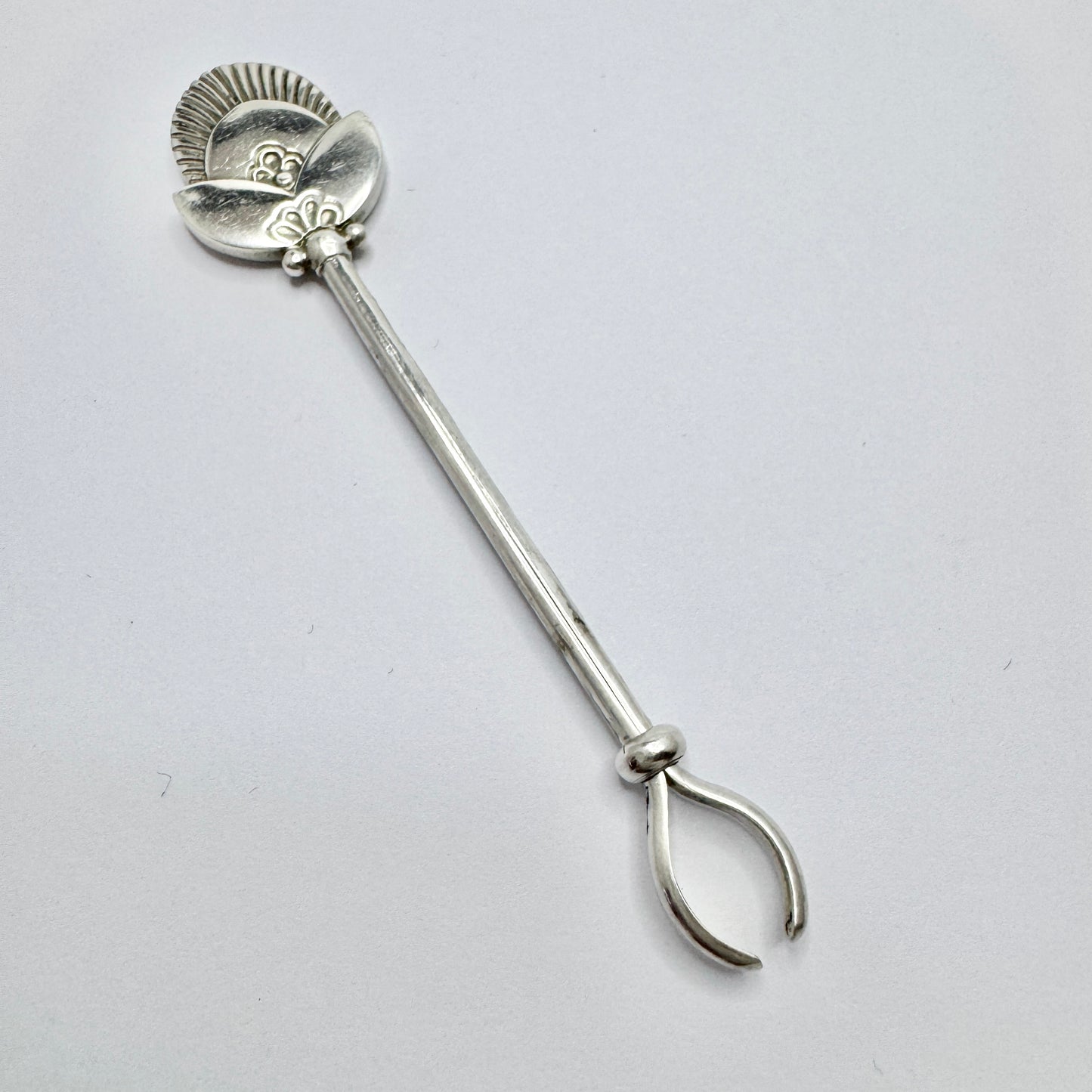 Georg Jensen, Denmark. Vintage Solid Silver Cigarette Holder.