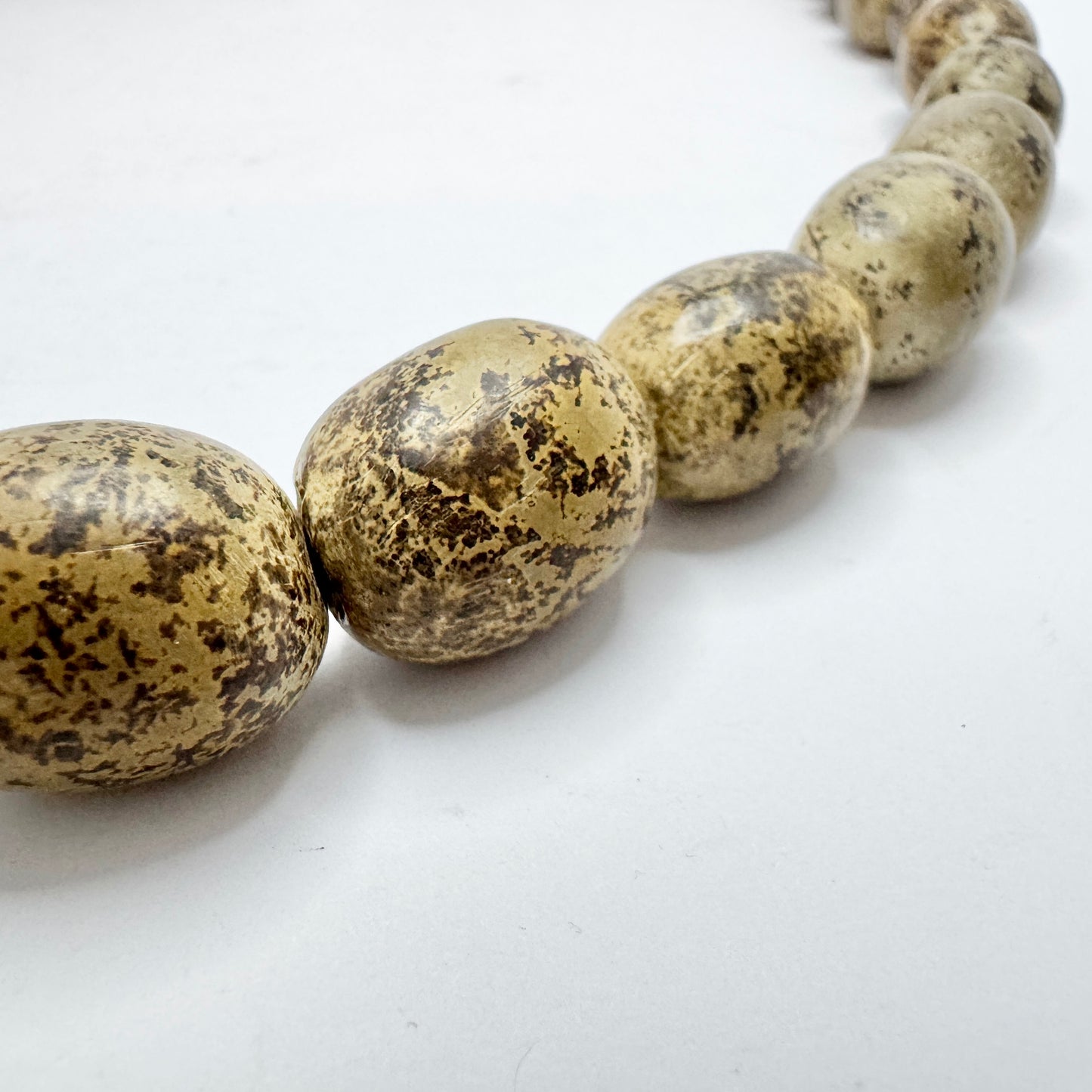 Ole Lynggaard, Denmark. Bold Vintage Hardstone Collier. Pls read description.