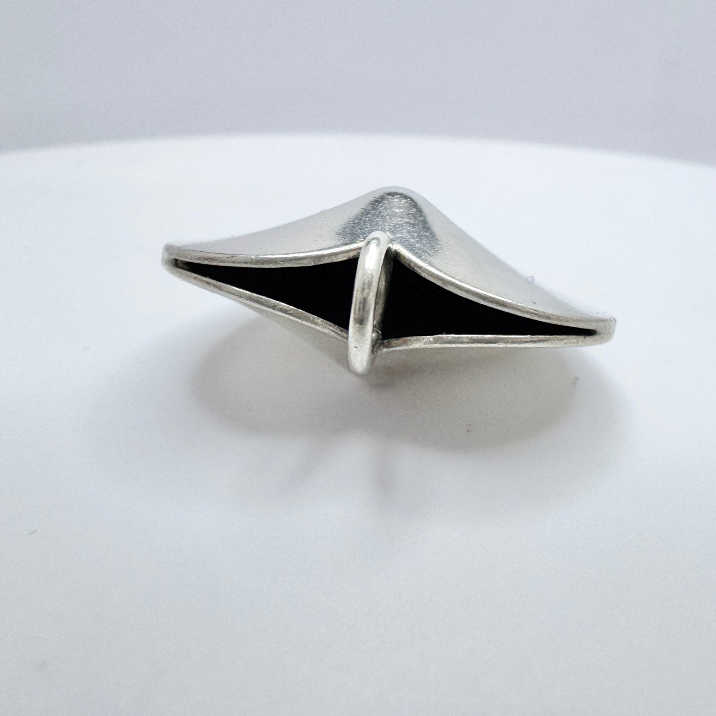 KE Palmberg for ALTON, Sweden 1975 Vintage Sterling Silver Heart Pendant