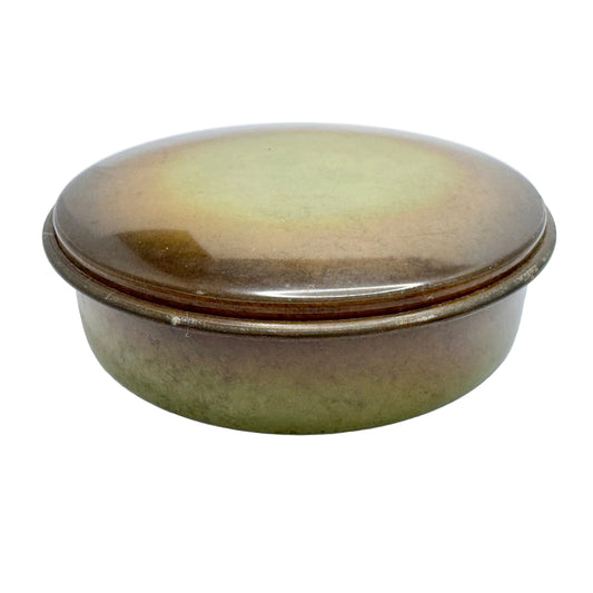 Modern Metallkonst, Sweden ca 1930s. Vintage Bronze Jewelry Box