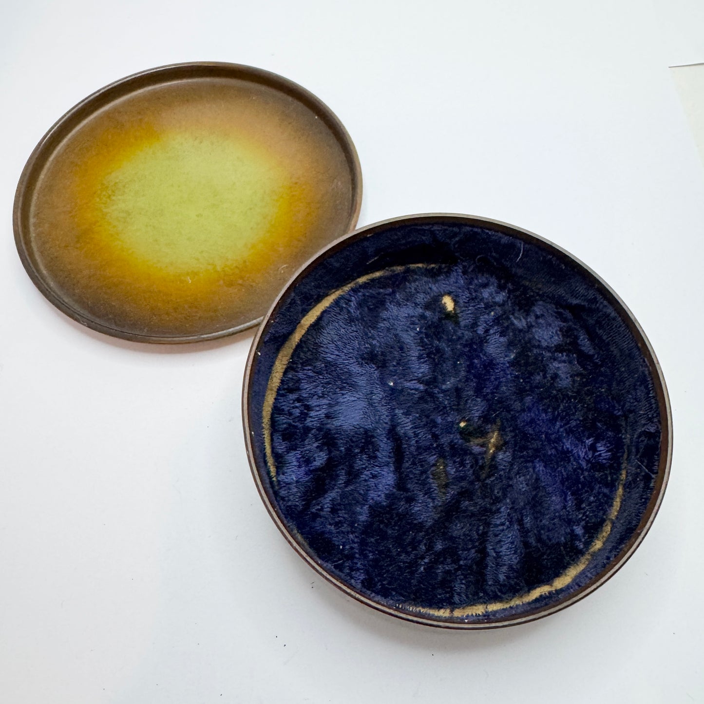 Modern Metallkonst, Sweden ca 1930s. Vintage Bronze Jewelry Box