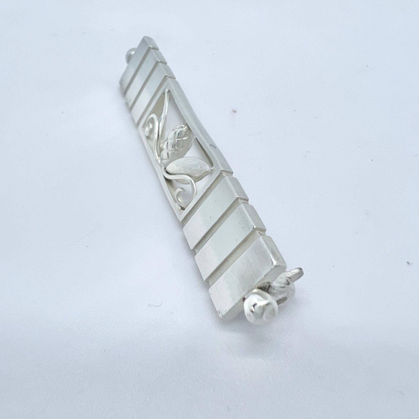 Georg Jensen, Denmark 1933-44. Vintage Sterling Silver Bar Pin Brooch. Design 216A.