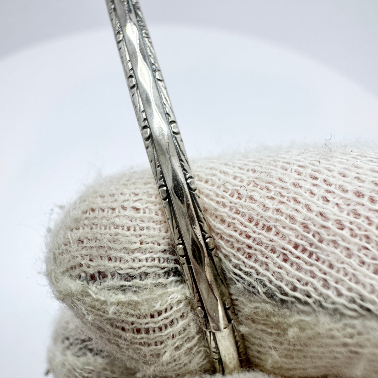 Victor Janson, Sweden 1974. Vintage Sterling Silver Bangle Bracelet.