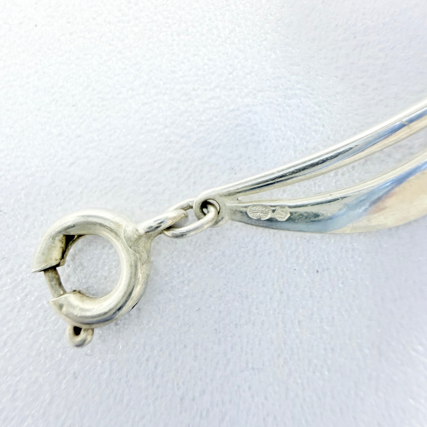 Germany c 1950s. Solid Silver Necklace.