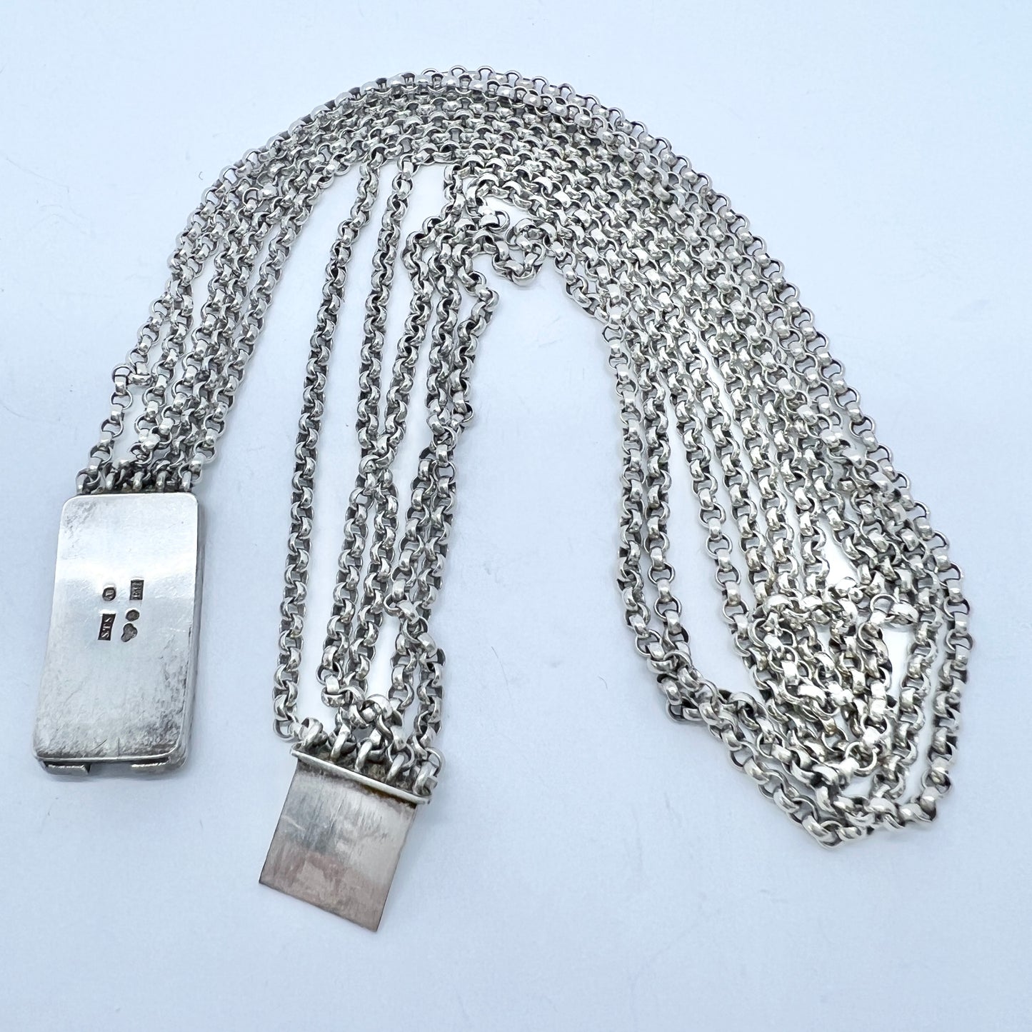 Tage Svensson, Sweden 1955. Vintage Sterling Silver Necklace.