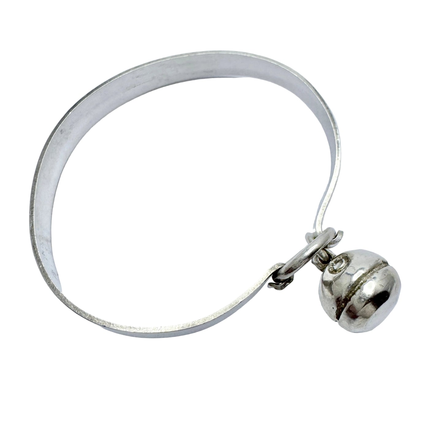 Theresia Hvorslev, Sweden. Vintage Sterling Silver Bracelet. Design: Silverknappen