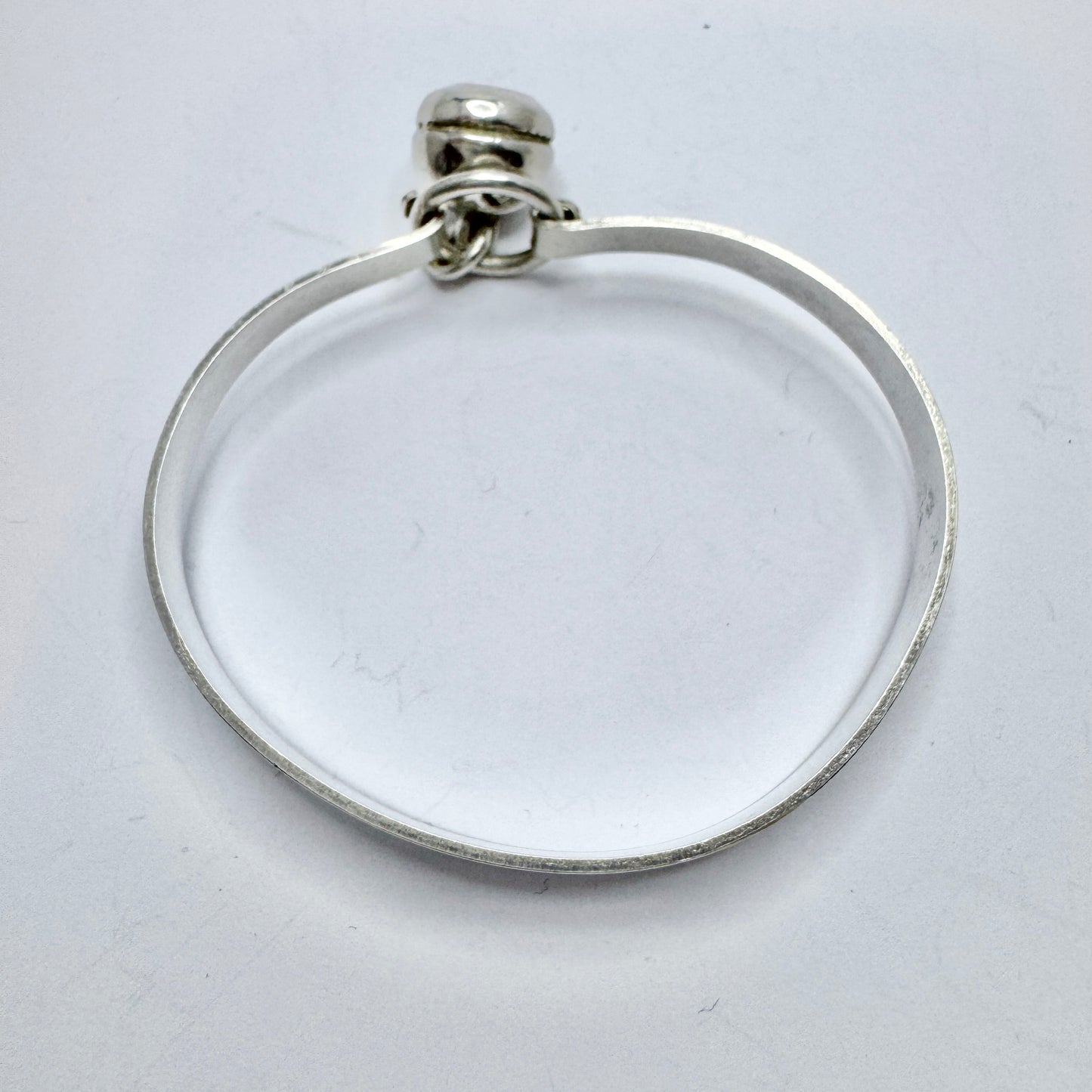 Theresia Hvorslev, Sweden. Vintage Sterling Silver Bracelet. Design: Silverknappen