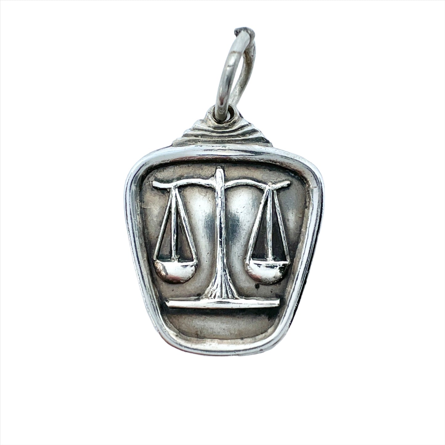 Alton, Sweden 1959. Vintage Zodiac Libra Charm Pendant.