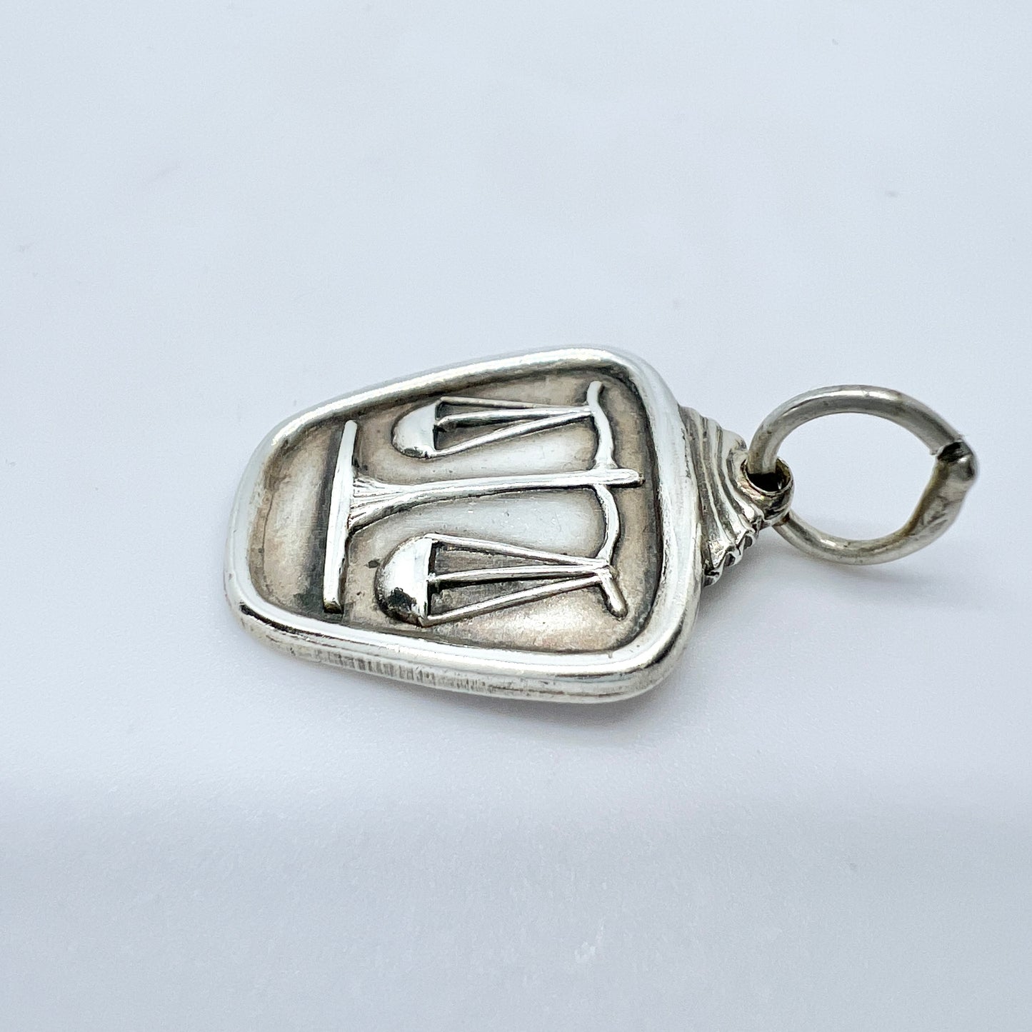 Alton, Sweden 1959. Vintage Zodiac Libra Charm Pendant.