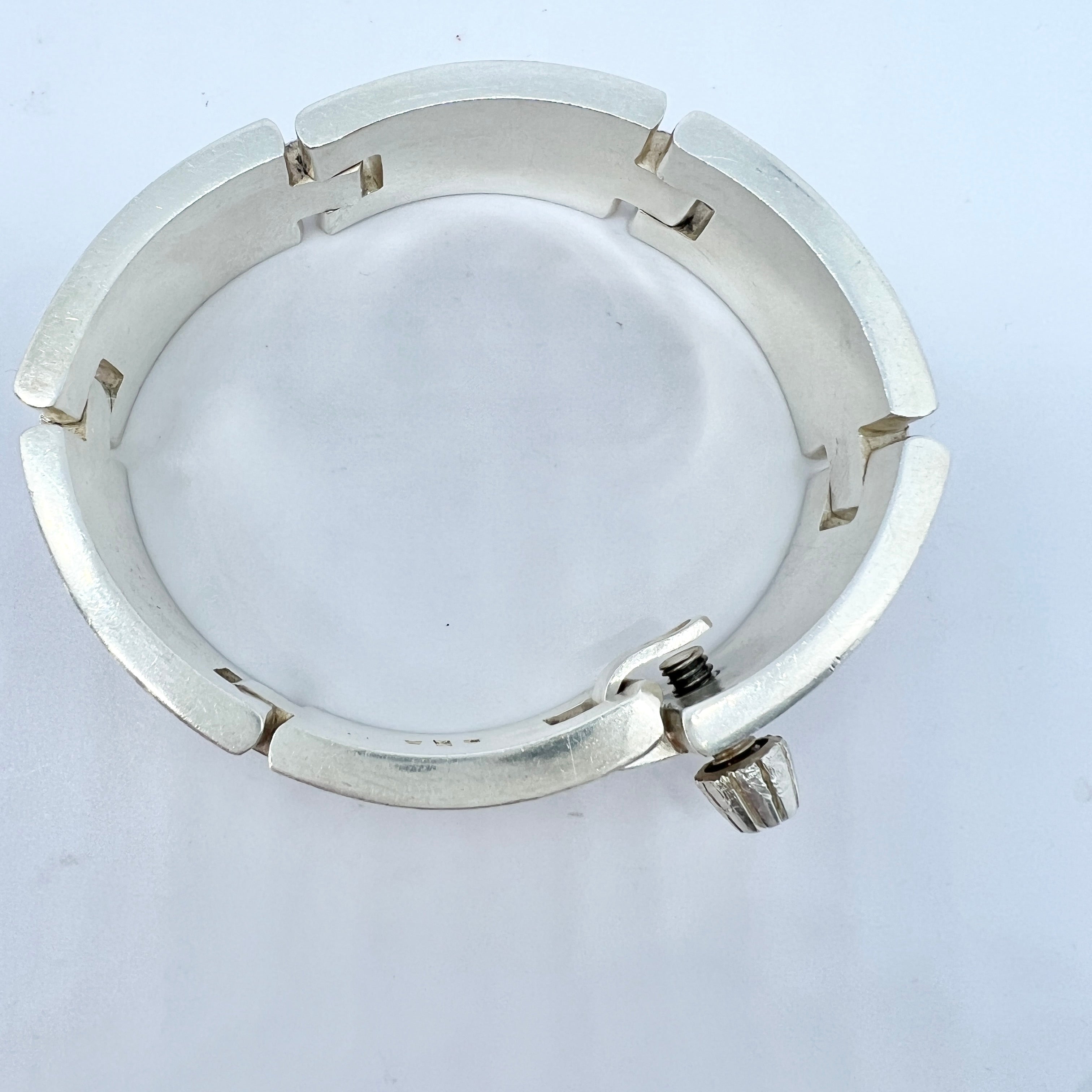 Sven Haugaard, Denmark 1960s. Massive 4.75oz Sterling Silver