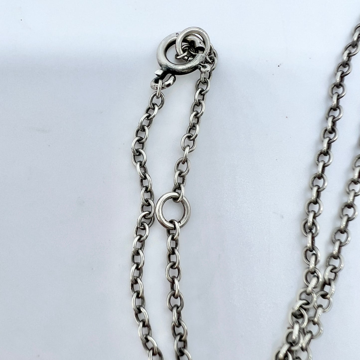 Kalevala Koru Finland. Vintage Sterling Silver Pendant Necklace.