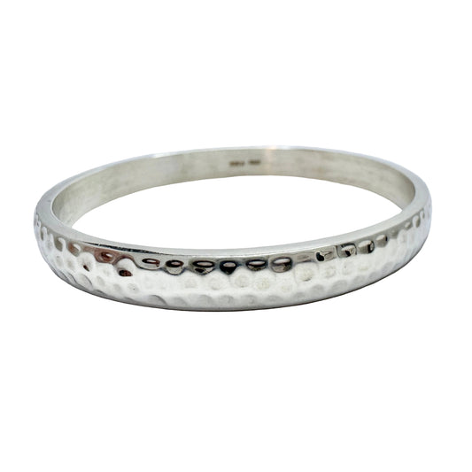 SKR, Denmark. Vintage Sterling Silver Bangle Bracelet.
