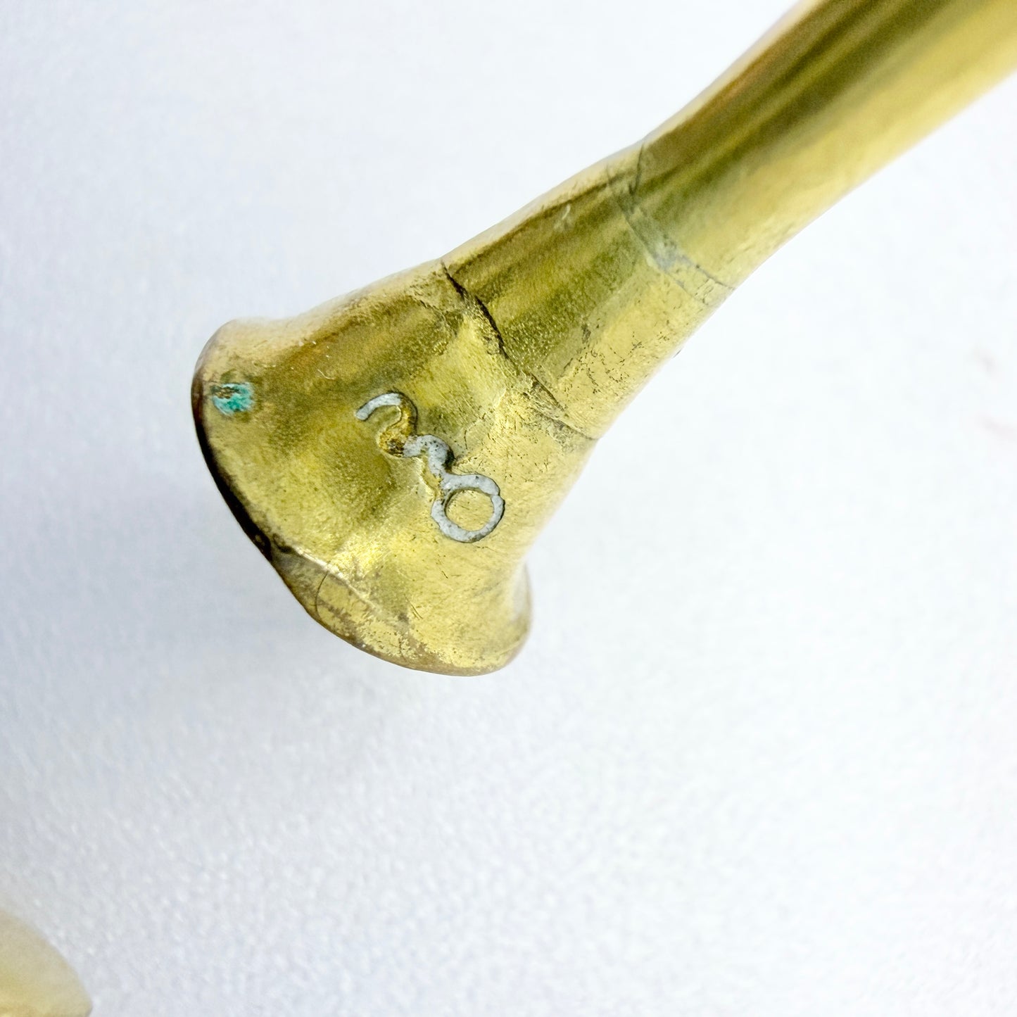 Vintage Gilt Metal Bronze Age Copy Bangle Bracelet.