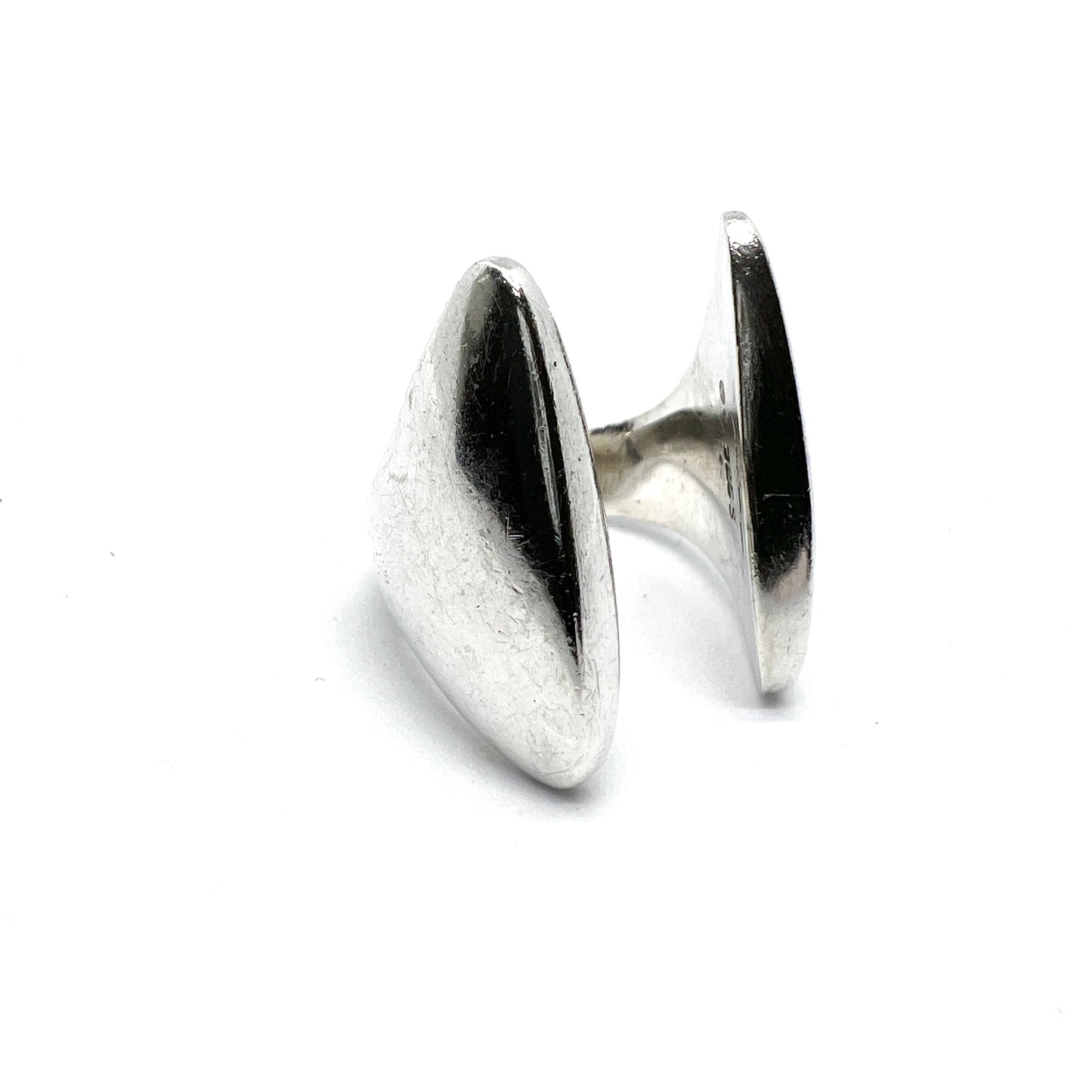 Bent Gabrielsen for Hans Hansen Denmark 1960s Sterling Silver Ring. Design no 21.