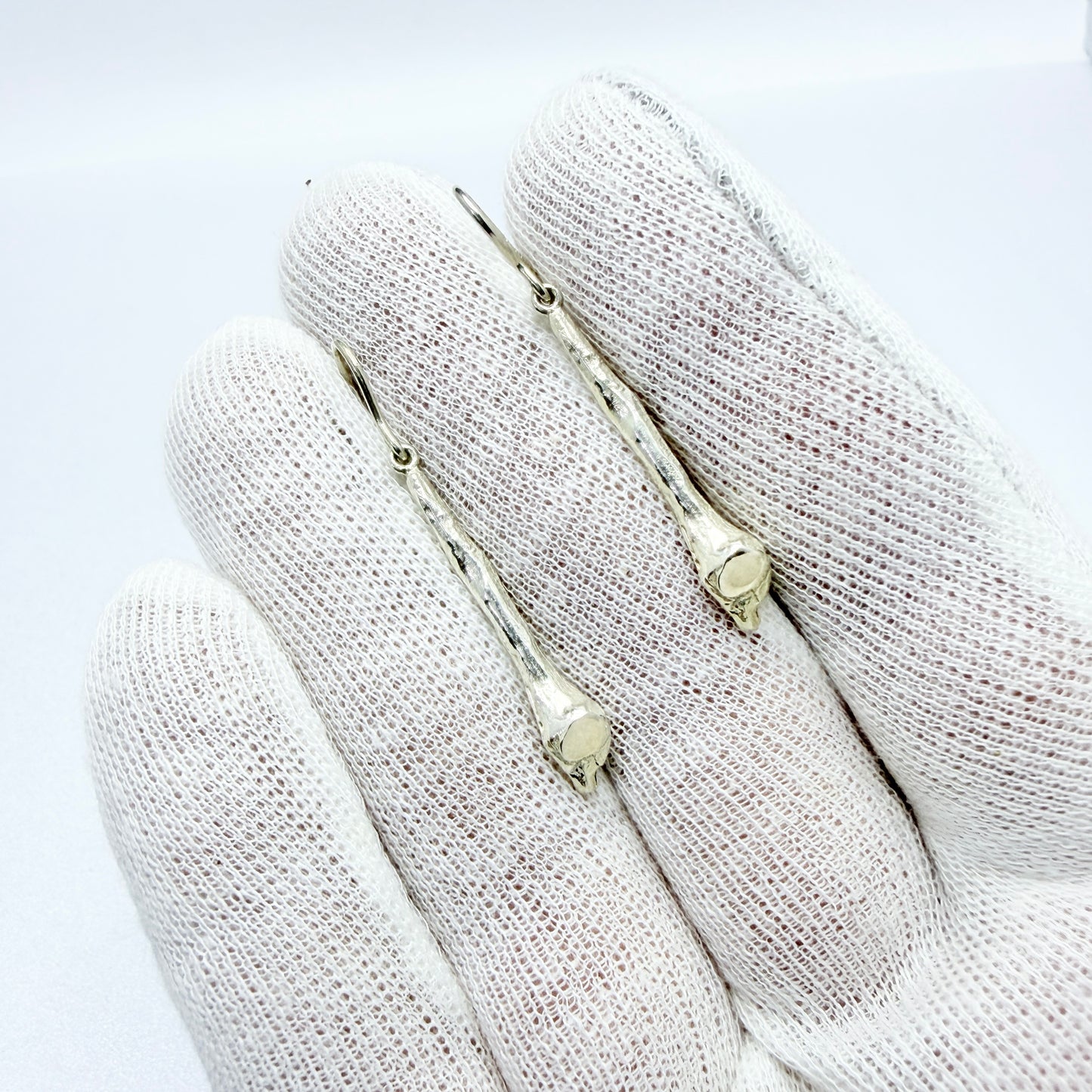 NOR-Koru Oy, Finland ca 1980s. Vintage Sterling Silver Earrings.