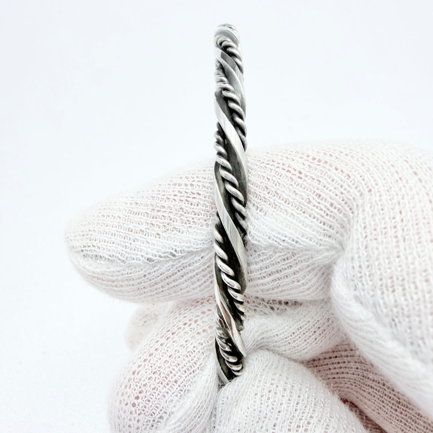 Asa-Silver Tage Linde, Sweden 1956. Vintage Sterling Silver Bangle Bracelet.