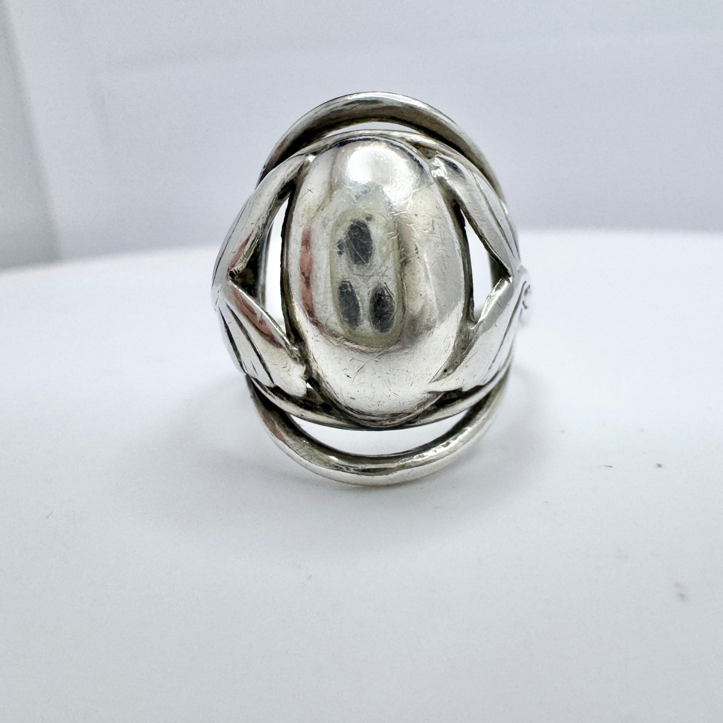 Gussi, Sweden 1955. Vintage Sterling Silver Ring.