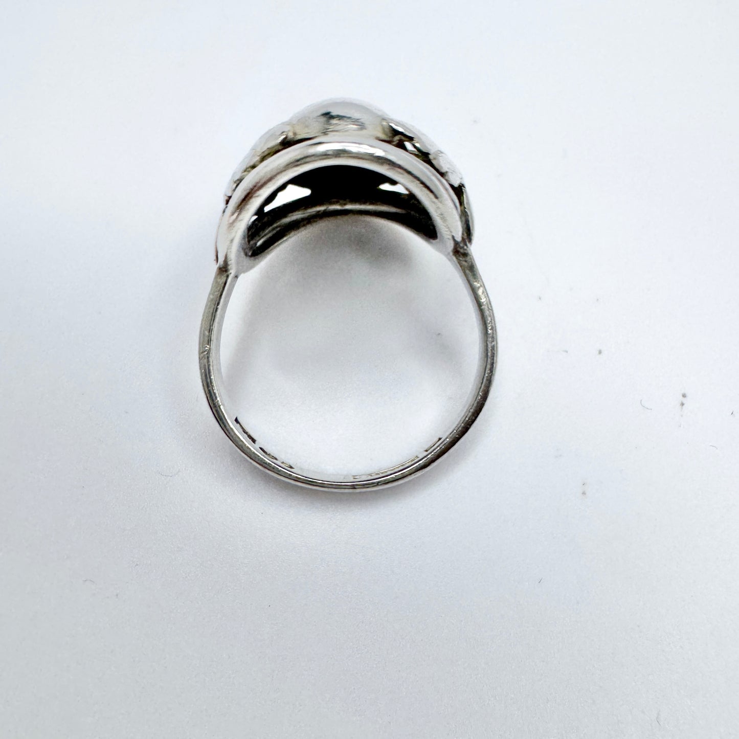 Gussi, Sweden 1955. Vintage Sterling Silver Ring.