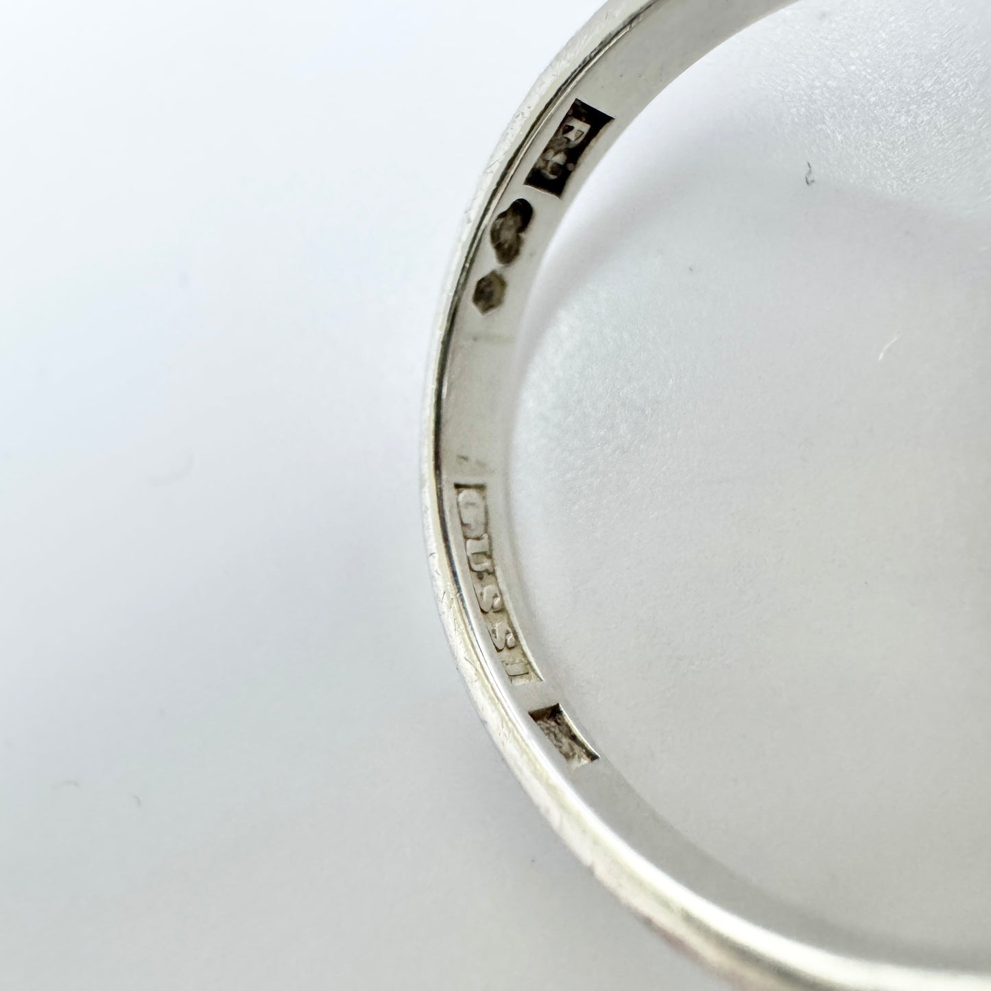 Gussi, Sweden 1955. Vintage Sterling Silver Ring.