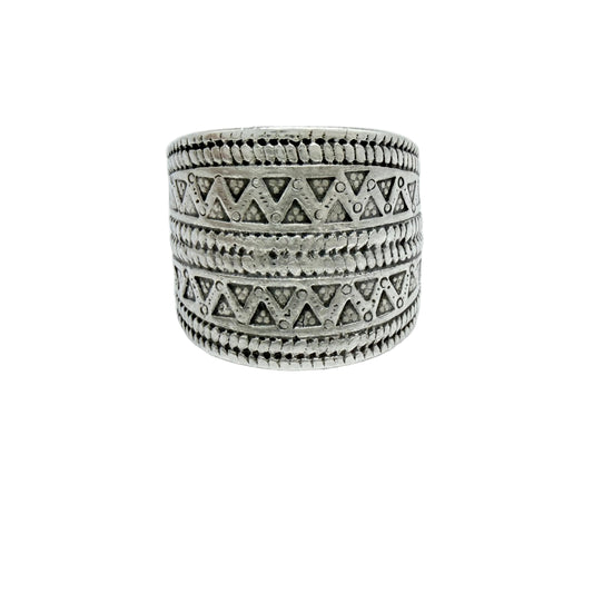 Odd Magnusson, Sweden 1982. Vintage Sterling Silver Viking Copy Ring.