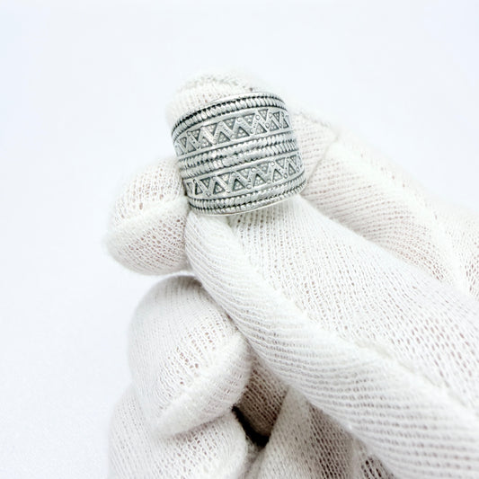 Odd Magnusson, Sweden 1982. Vintage Sterling Silver Viking Copy Ring.