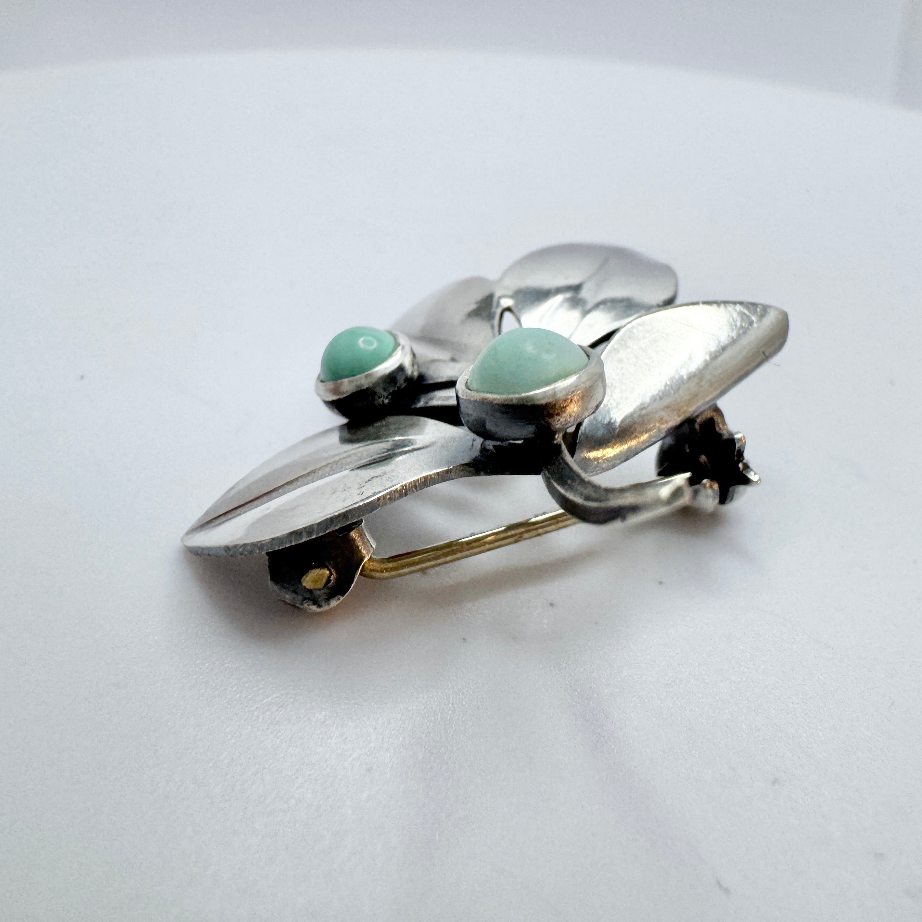 Gertrud Engel for Michelsen, Sweden 1954. Vintage Sterling Silver